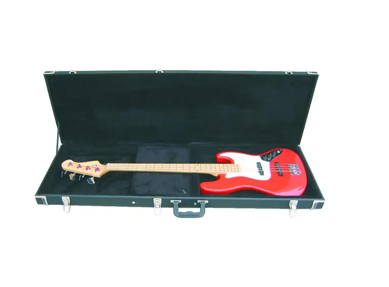 DIMAVERY Wooden case for E-bass rectangel 